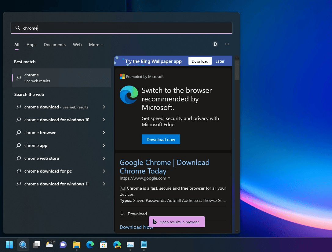 Windows 11 Ads